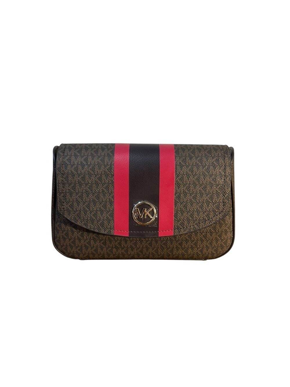 MICHAEL KORS Signature Stripe Belt Bag (25858)